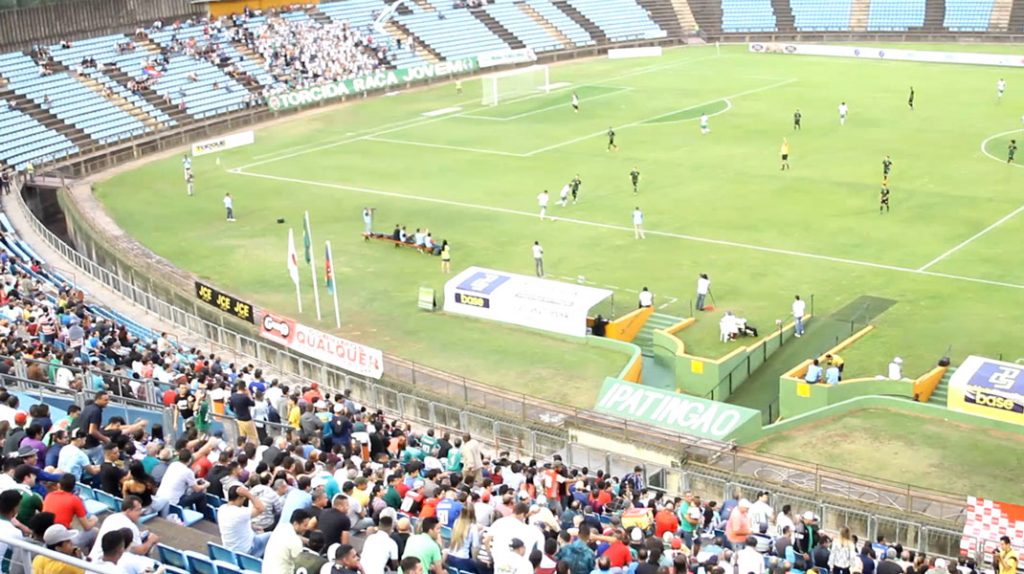 Athletic empatou em 1 a 1 com o Ipatinga no Estádio do Ipatingão Portal Dores de Campos